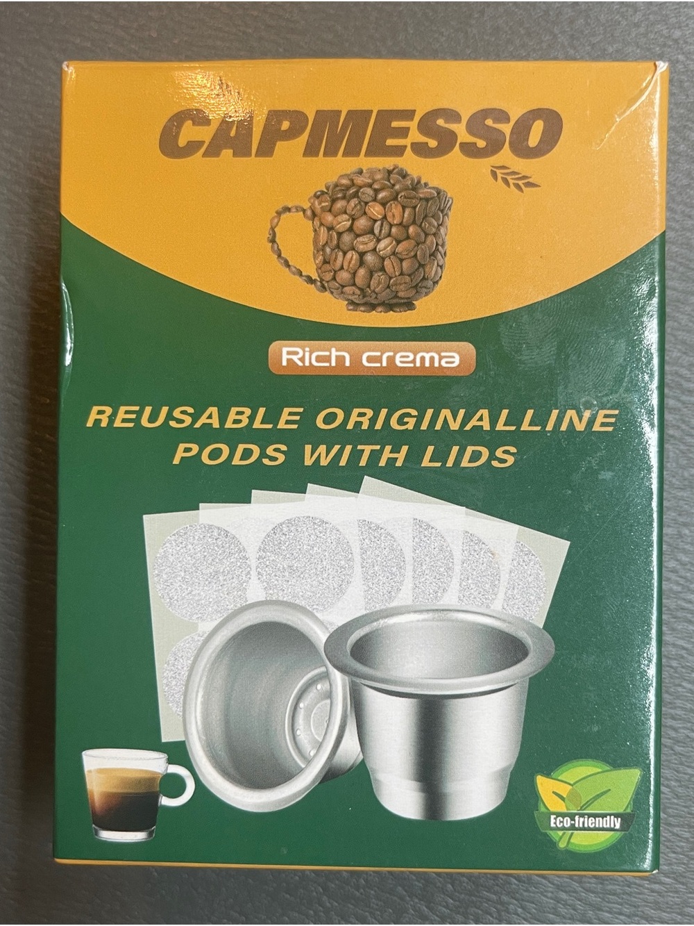 New Reusable Stainless Steel Coffee Capsule for Nespresso - Eco-Friendly